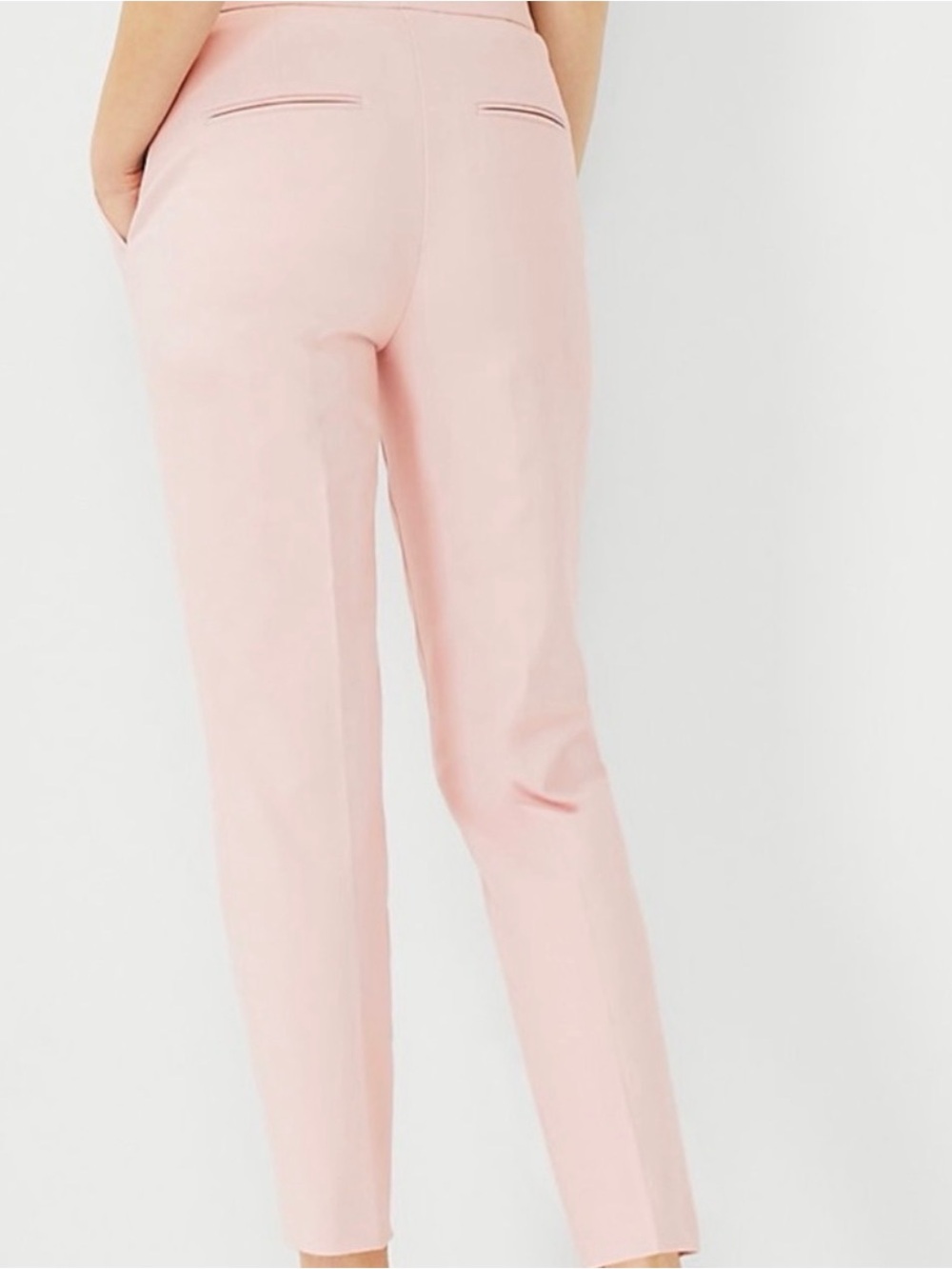 $5 Friday Ann Taylor Factory Blush Straight-Leg Pants - Picture 3 of 8